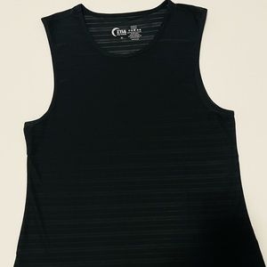 1117 XL Black Luxe Muscle Tank